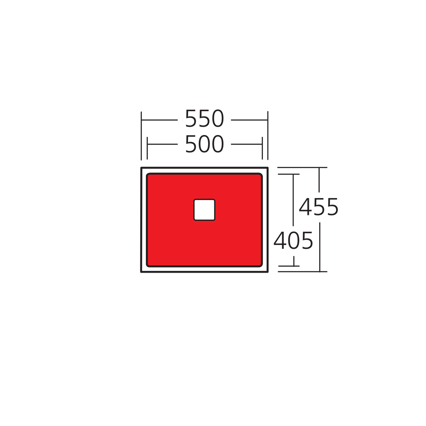 Professional Series Single Grand Bowl Undermount Sink