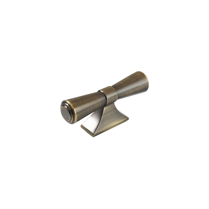 Momo Pembrey T Knob 80mm in Dark Brushed Brass