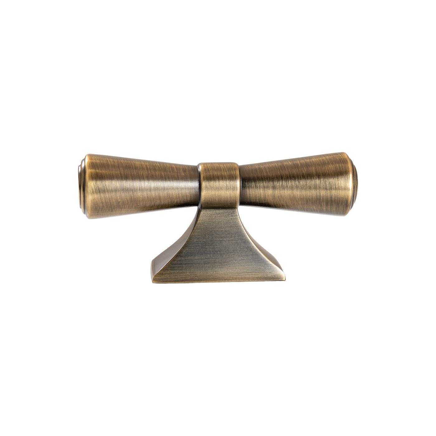 Momo Pembrey T Knob 80mm in Dark Brushed Brass (1)