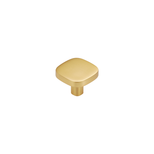 Momo Porto Knob 26mm in Brushed Satin Brass