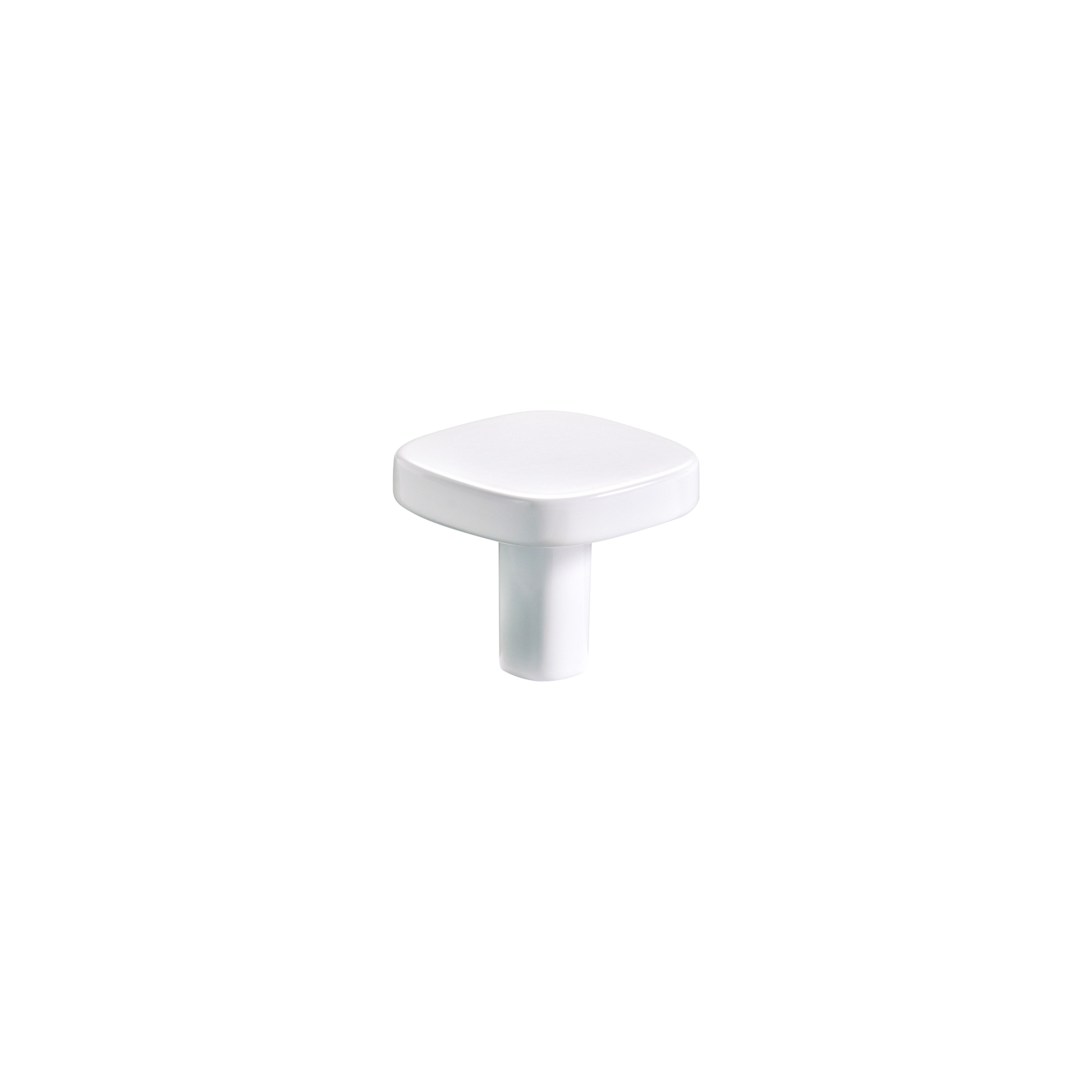 Momo Porto Knob 26mm in Matt White (1)