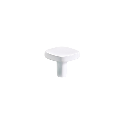 Momo Porto Knob 26mm in Matt White (1)