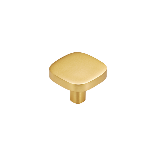 Momo Porto Knob 32mm in Brushed Satin Brass