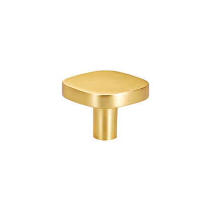 Momo Porto Knob 32mm in Brushed Satin Brass (1)