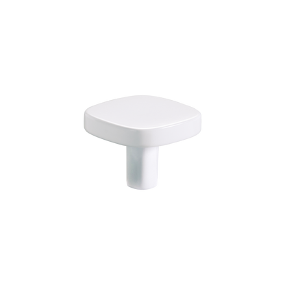 Momo Porto Knob 32mm in Matt White (1)