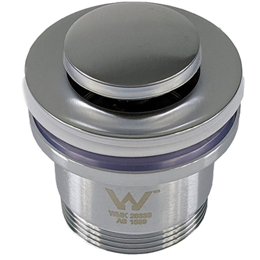 Bella Vista Xulu Universal Pop-Up Waste Brushed Silver