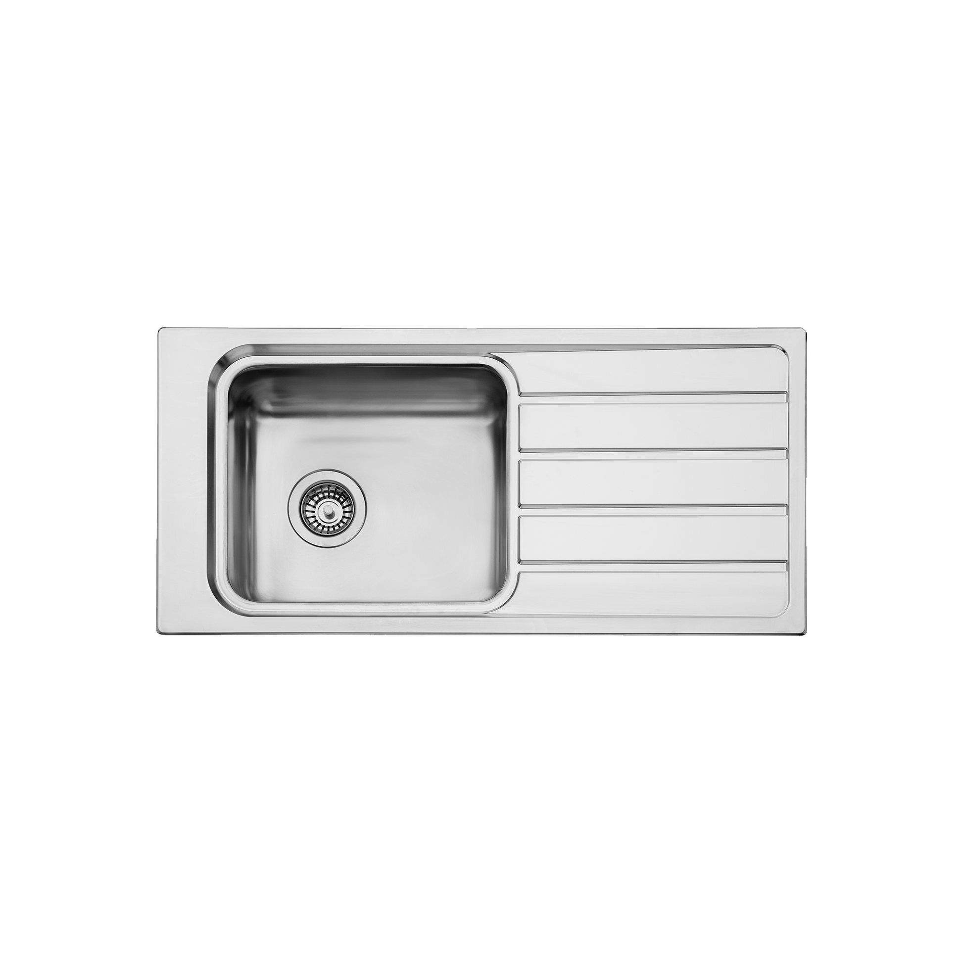 Puro Single Bowl Topmount Care Sink With Drainer