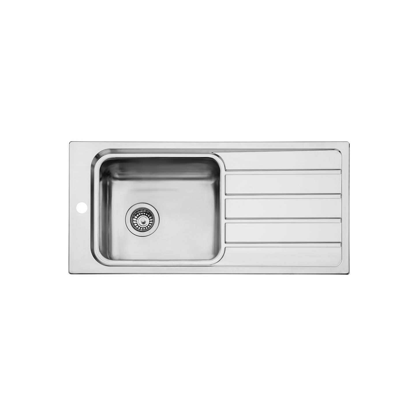 Puro Single Bowl Topmount Care Sink With Drainer
