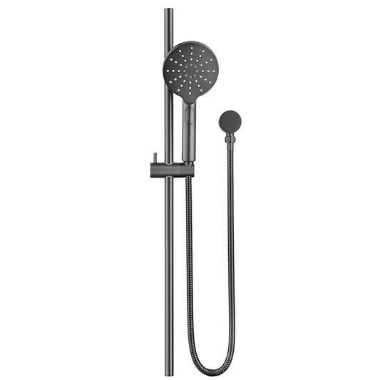 Bella Vista Mica Shower Rail Gunmetal