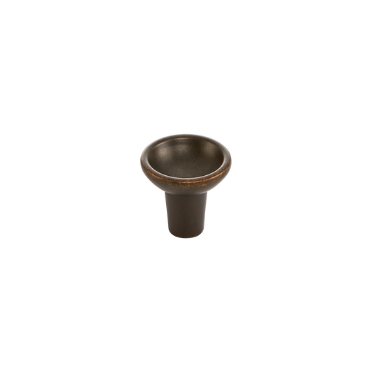 Momo Raviolo Round Knob 29mm in Antique Brass