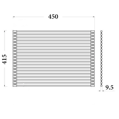 Sink Drainer Rollmat