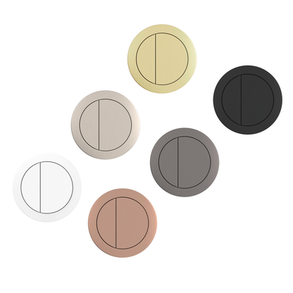 Round Flush Buttons for Back To Wall Toilet