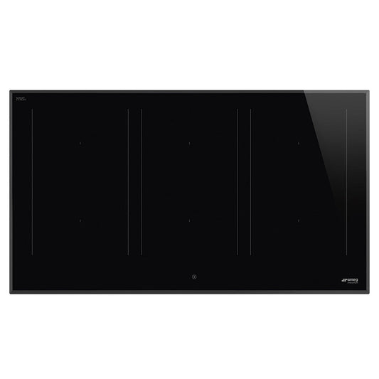 Smeg Classic 6 Zone Induction Cooktop Black Glass 90cm