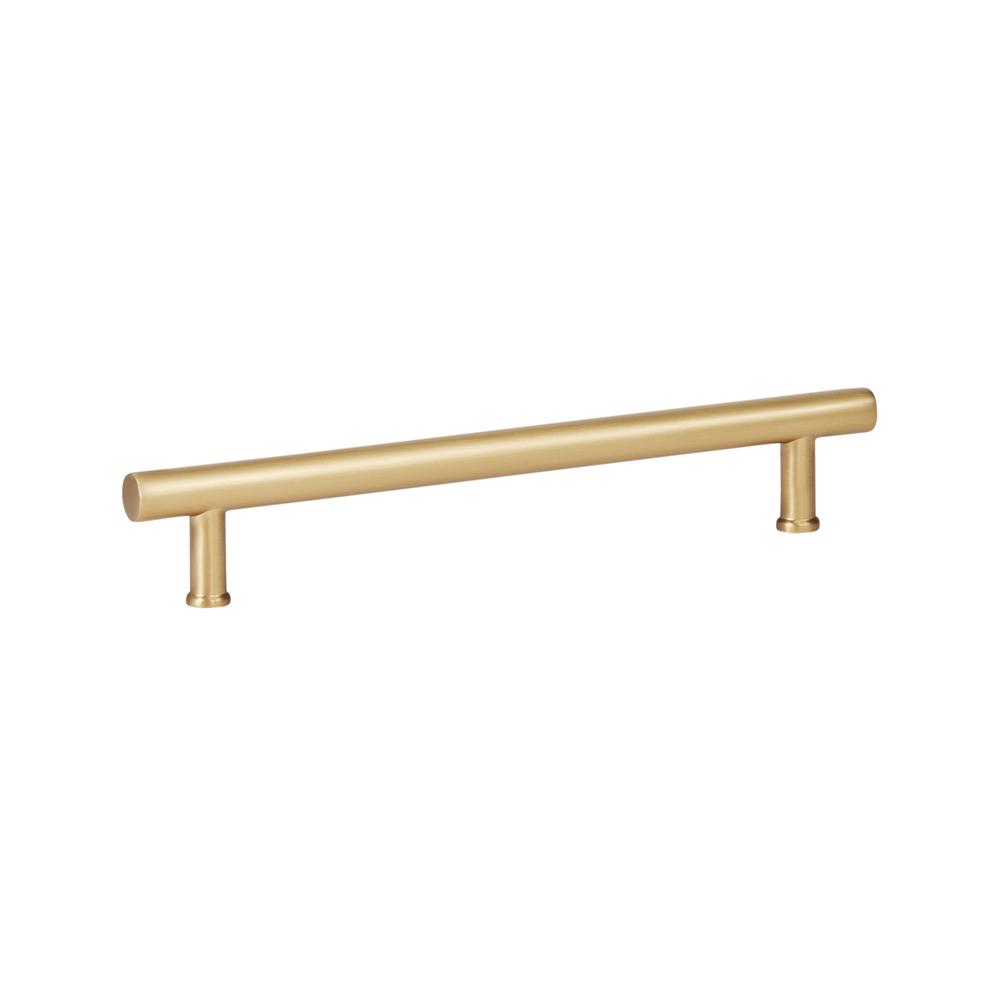 Momo Strano D Handle 160mm in Brushed Satin Brass