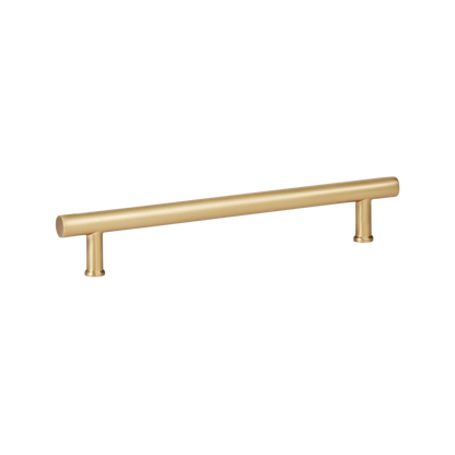Momo Strano D Handle 160mm in Brushed Satin Brass