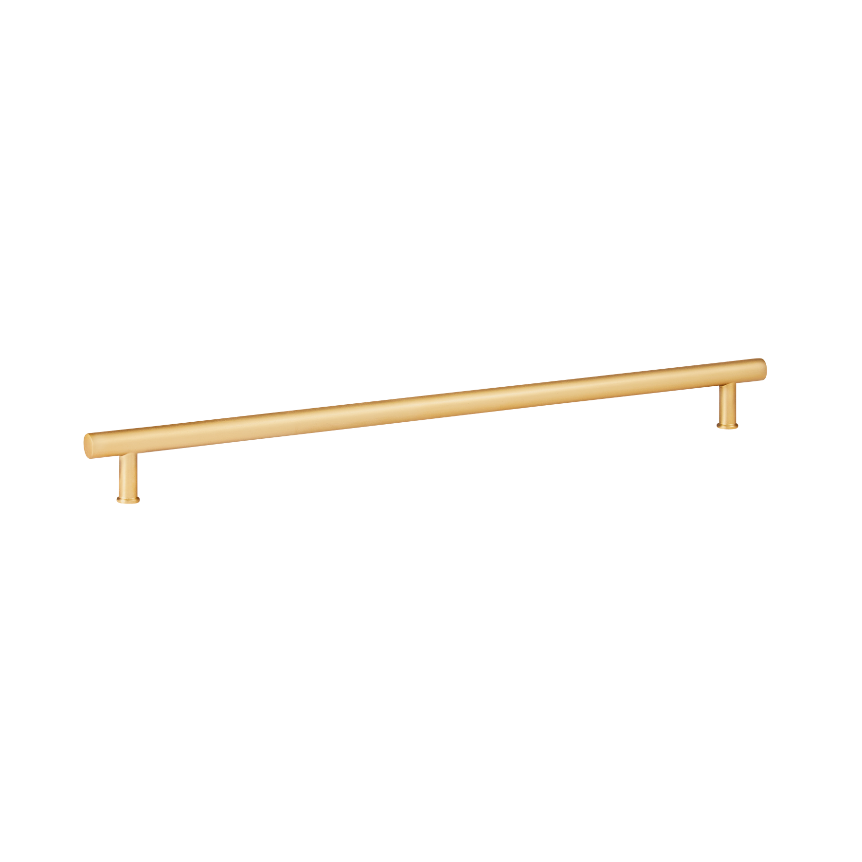 Momo Strano D Handle 320mm in Brushed Satin Brass