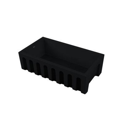 Sicily Fireclay Farmhouse Counter Top or Undermount Sink