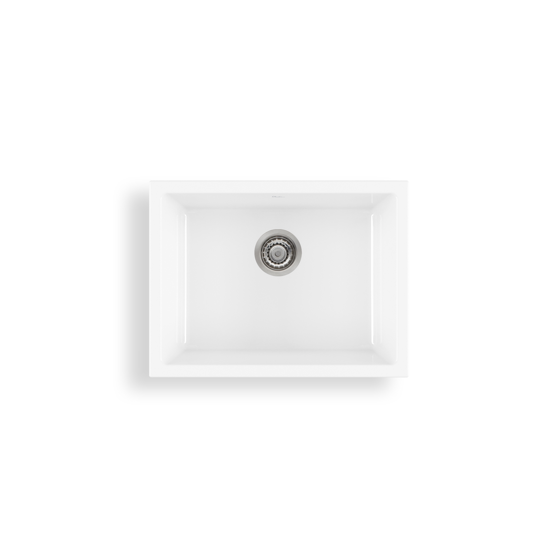 Sicily White Mega Bowl Fireclay Universal Sink