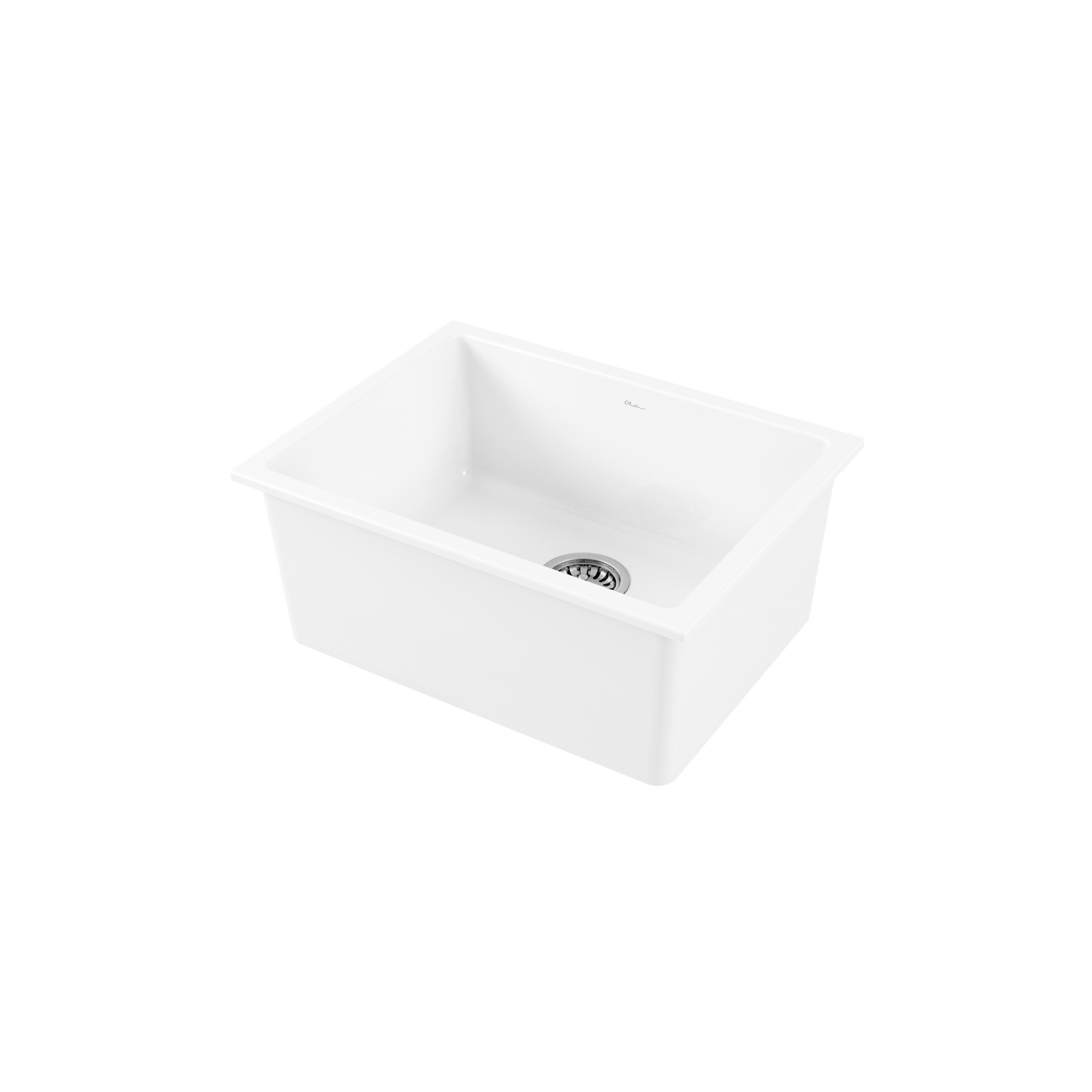Sicily White Mega Bowl Fireclay Universal Sink