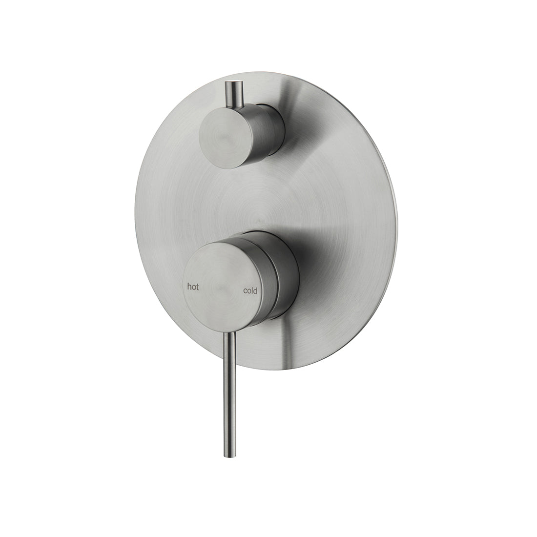 Bella Vista Mica Shower Mixer Diverter, 1 Piece (Trim Kit Only) Brushed Nickel