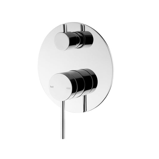Bella Vista Mica Shower Mixer Diverter, 1 Piece (Trim Kit Only) Chrome