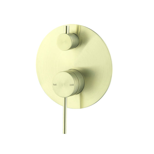 Bella Vista Mica Shower Mixer Diverter, 1 Piece (Trim Kit Only) French Gold