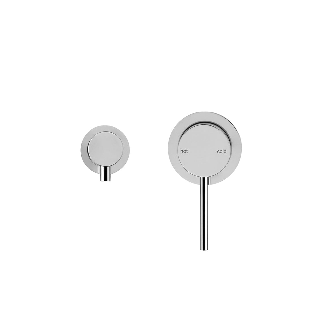 Bella Vista Mica Shower Mixer Diverter, Sideways (Trim Kit Only) Chrome