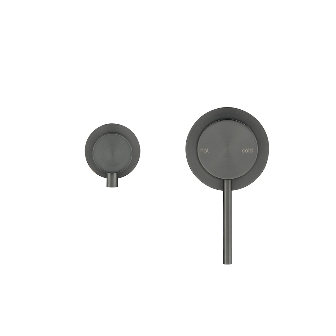 Bella Vista Mica Shower Mixer Diverter, Sideways (Trim Kit Only) Gunmetal