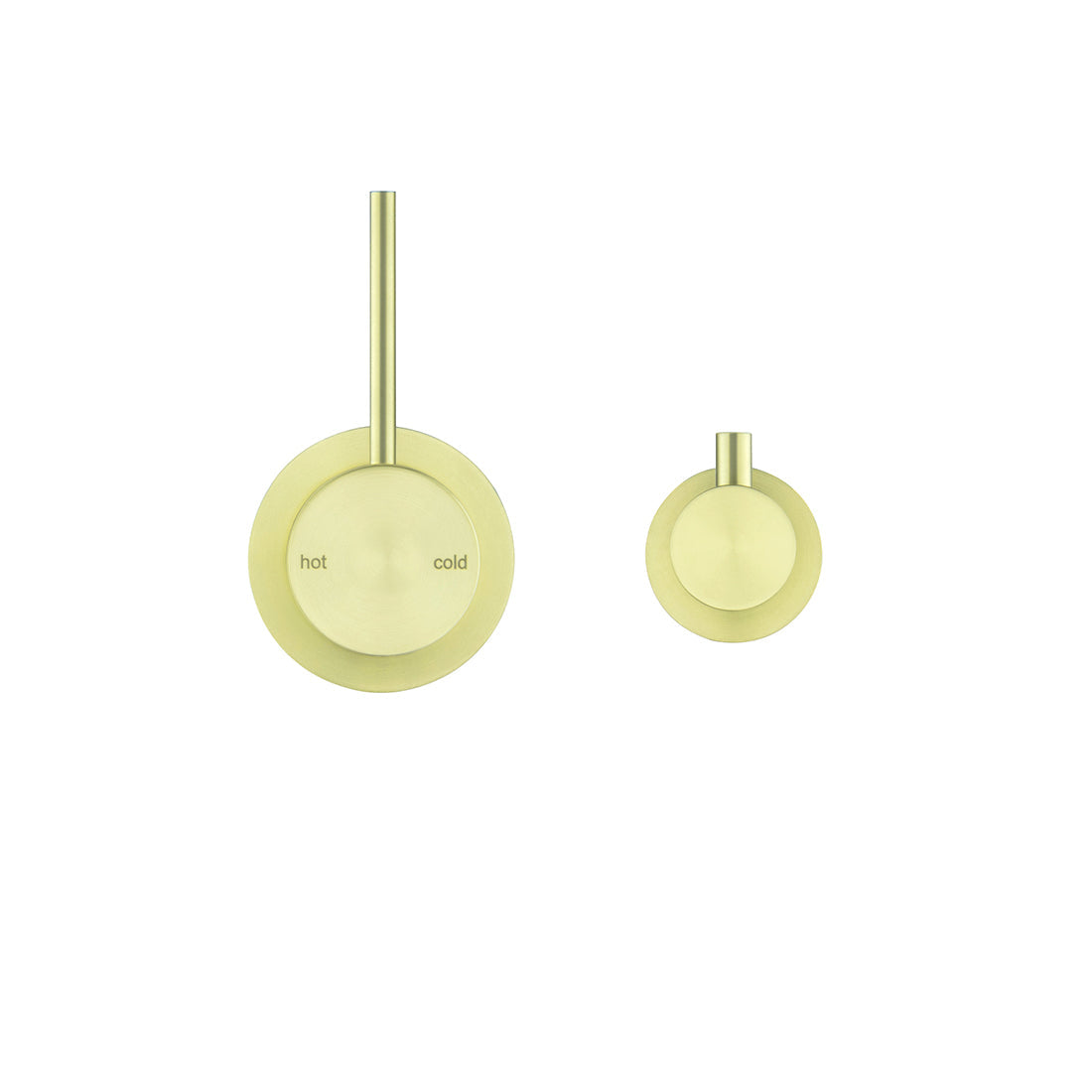 Bella Vista Mica Shower Mixer Diverter, Sideways Reverse (Trim Kit Only) French Gold