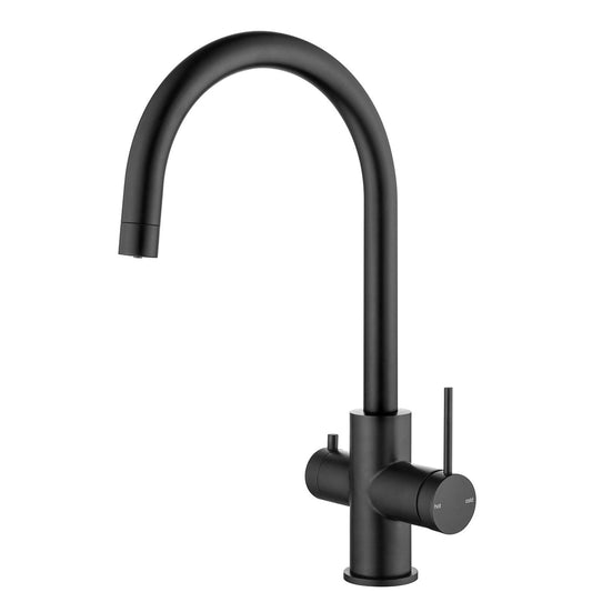 Bella Vista Mica 3-Way Filter Sink Mixer Black