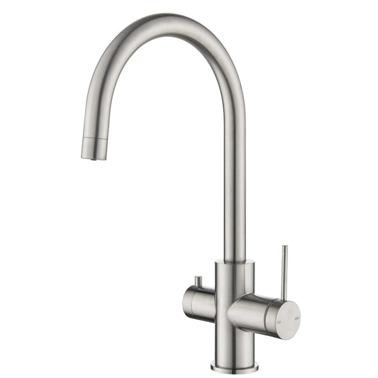 Bella Vista Mica 3-Way Filter Sink Mixer Brushed Nickel