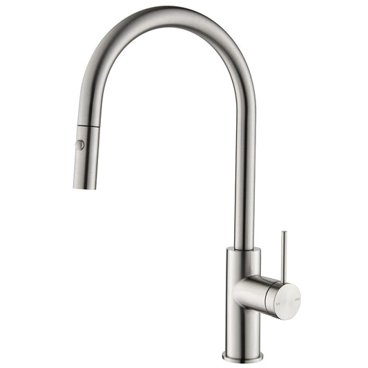 Bella Vista Mica Pull-Out Sink Mixer Brushed Nickel