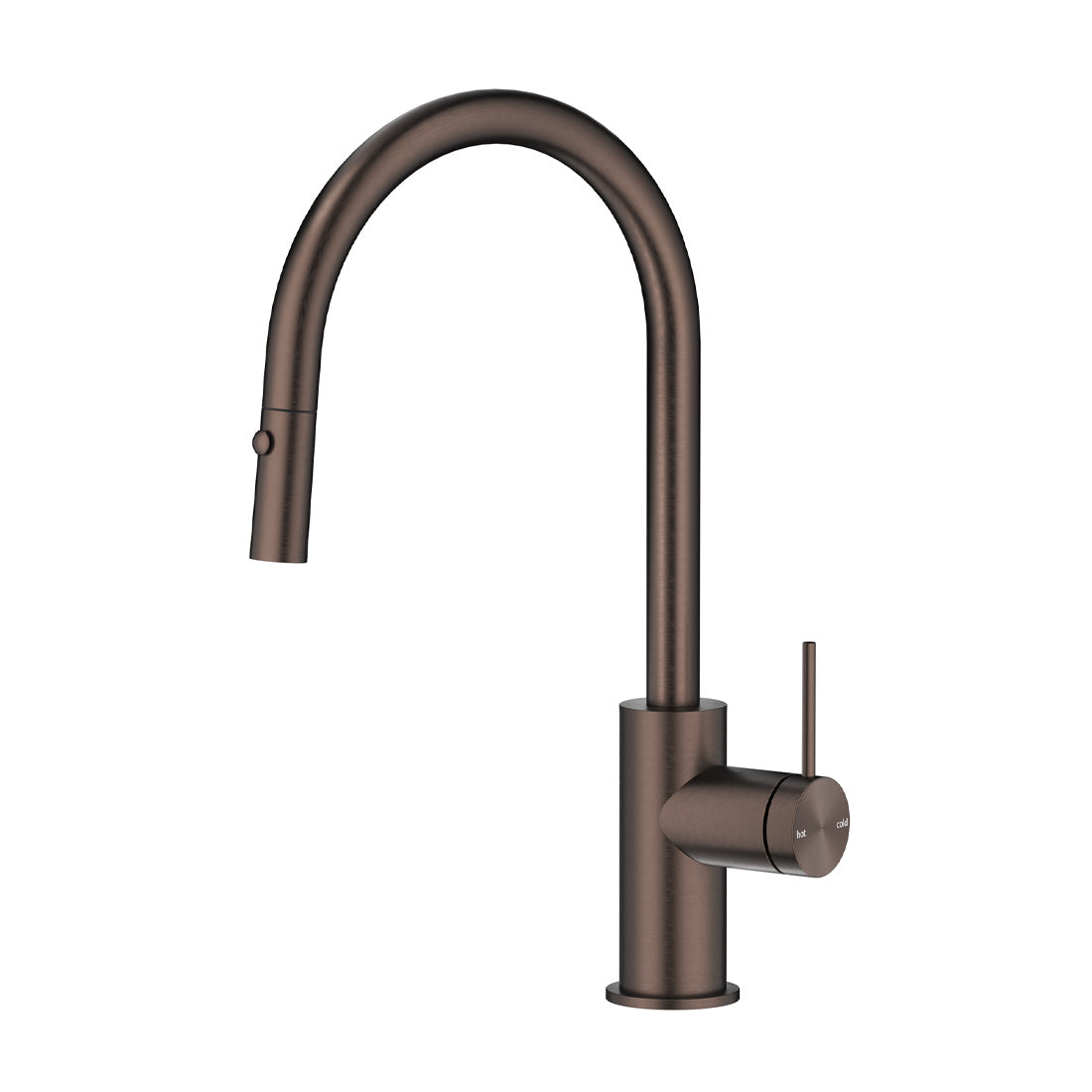 Bella Vista Mica Pull Out Sink Mixer, Dusk Bronze