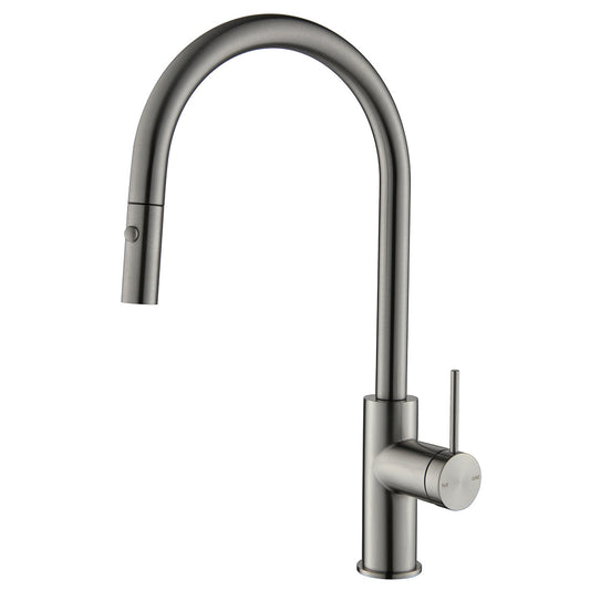 Bella Vista Mica Pull-Out Sink Mixer Gunmetal