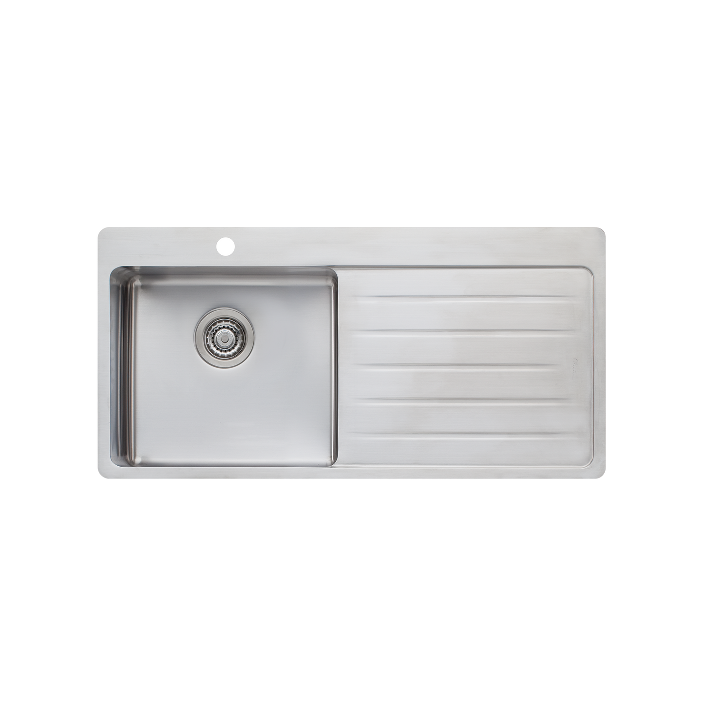 Sonetto Single Bowl Topmount Sink With Drainer