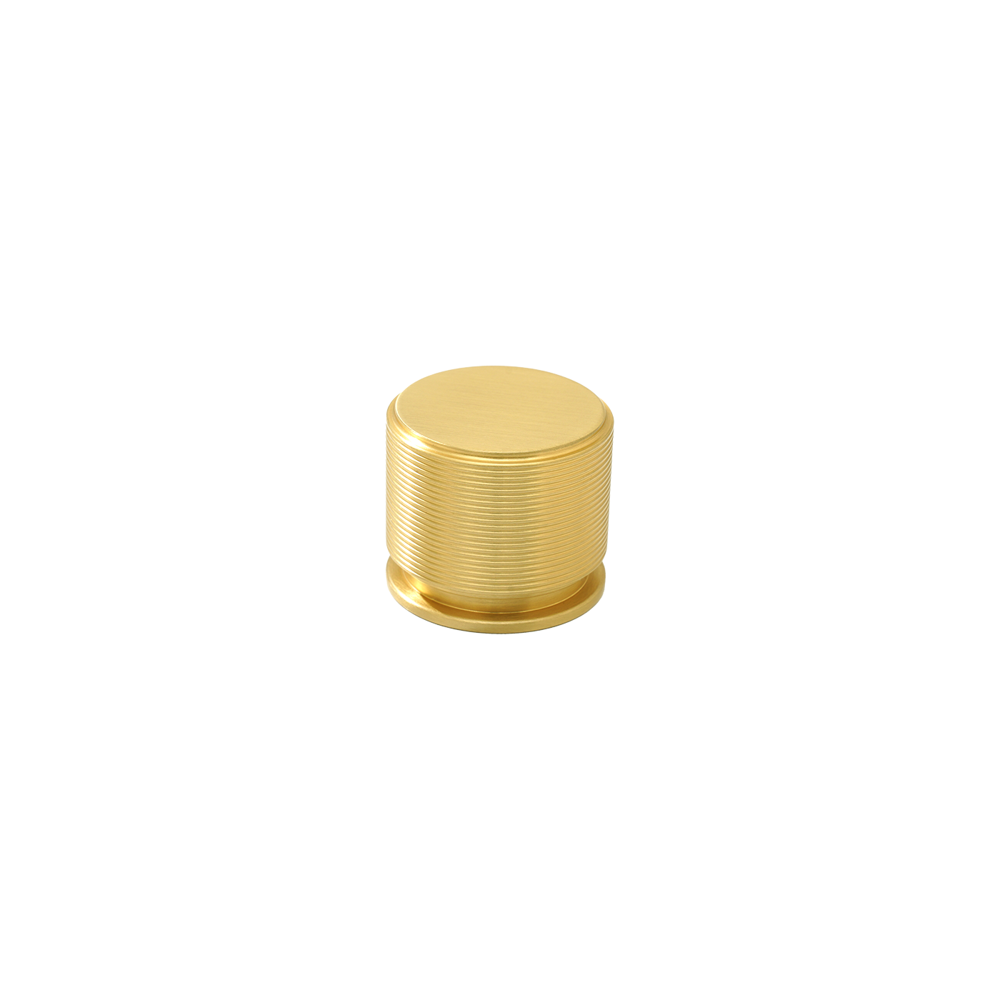 Momo Sussex Round Knob 35mm in Brushed Satin Brass (1)