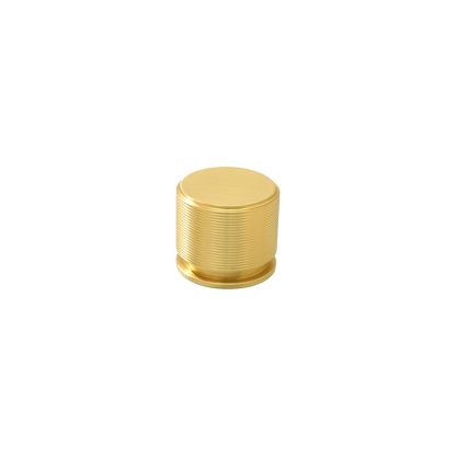Momo Sussex Round Knob 35mm in Brushed Satin Brass (1)