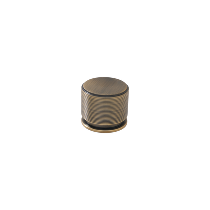 Momo Sussex Round Knob 35mm in Dark Brushed Brass (1)