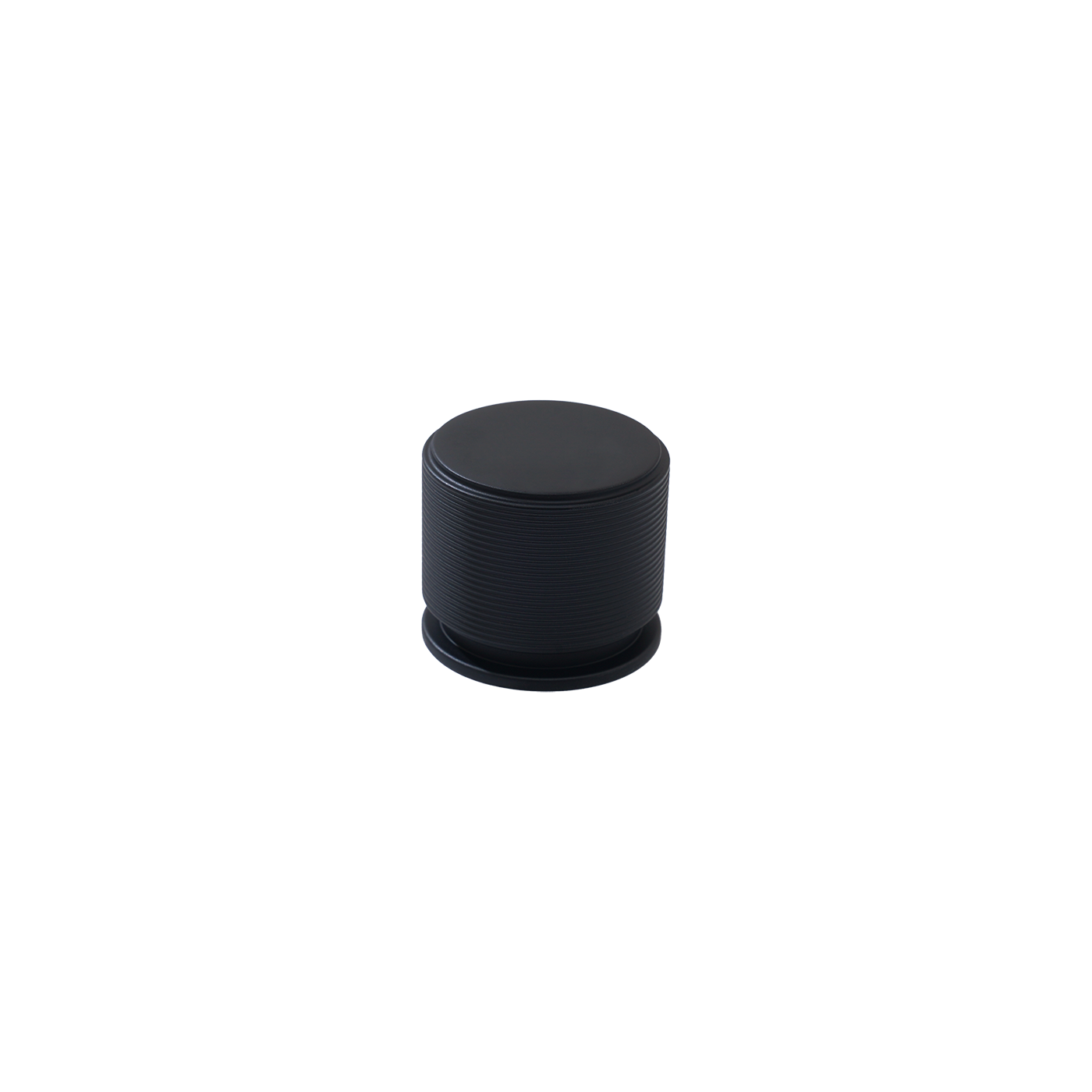 Momo Sussex Round Knob 35mm in Matt Black (1)