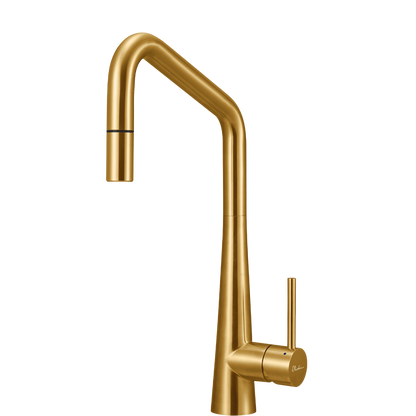 Essente 316 Stainless Steel Square Goose Neck Pull Out Mixer