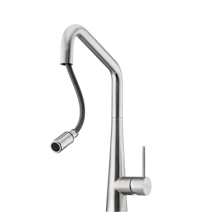 Essente 316 Stainless Steel Square Goose Neck Pull Out Mixer