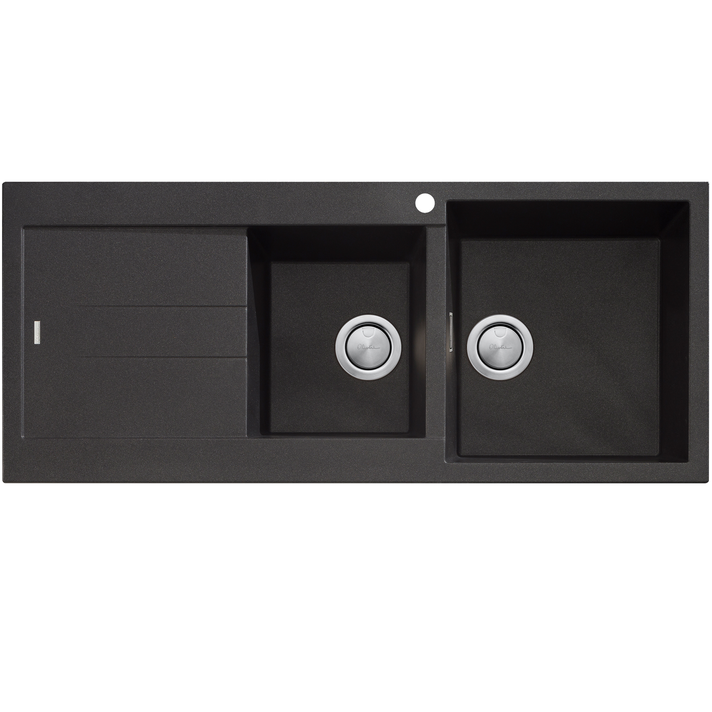 Santorini 1 & 3/4 Bowl Topmount Sink With Drainer