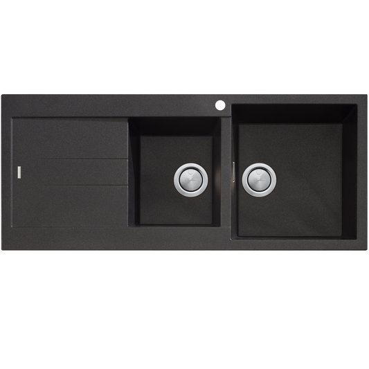 Santorini 1 & 3/4 Bowl Topmount Sink With Drainer