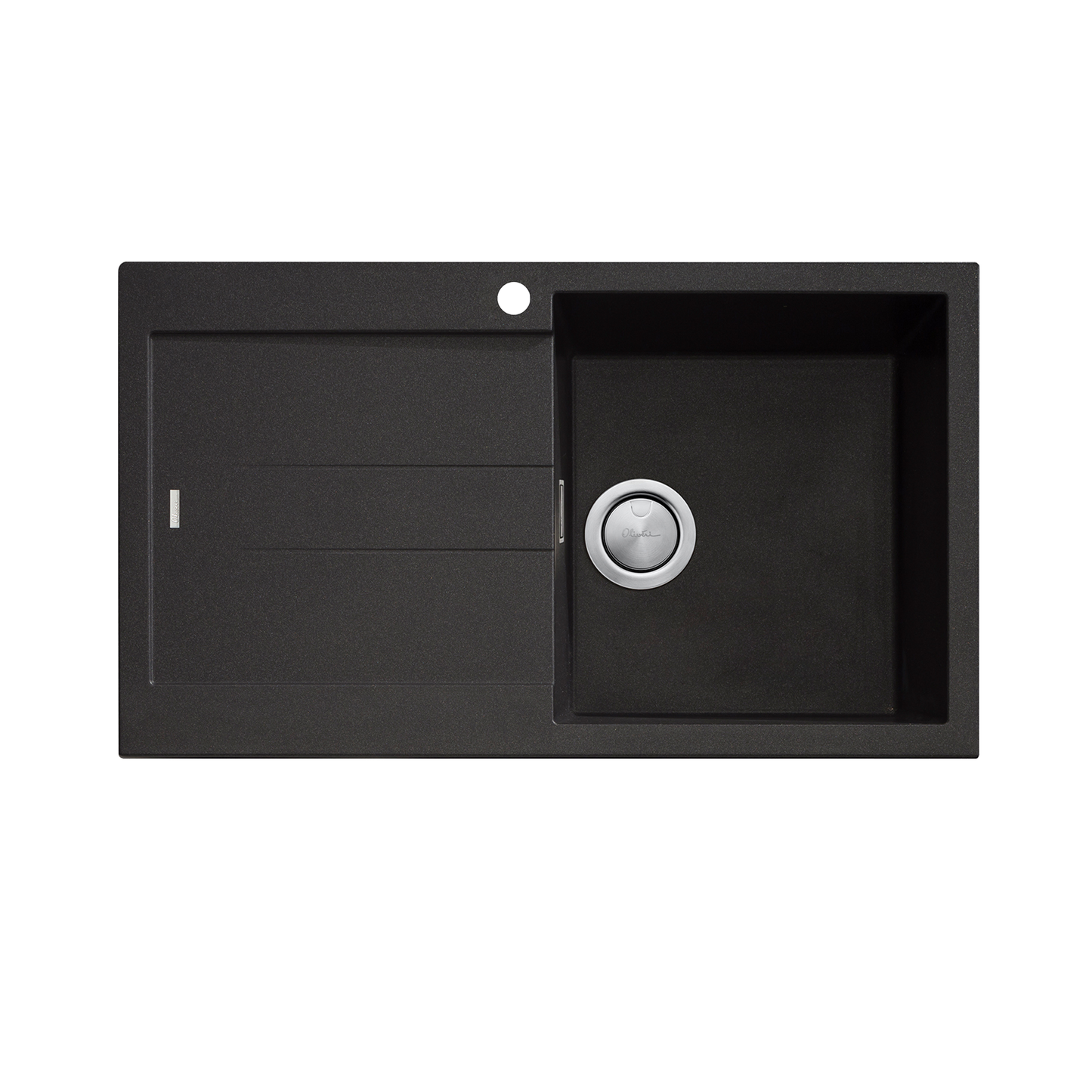 Santorini Single Bowl Topmount Sink With Drainer