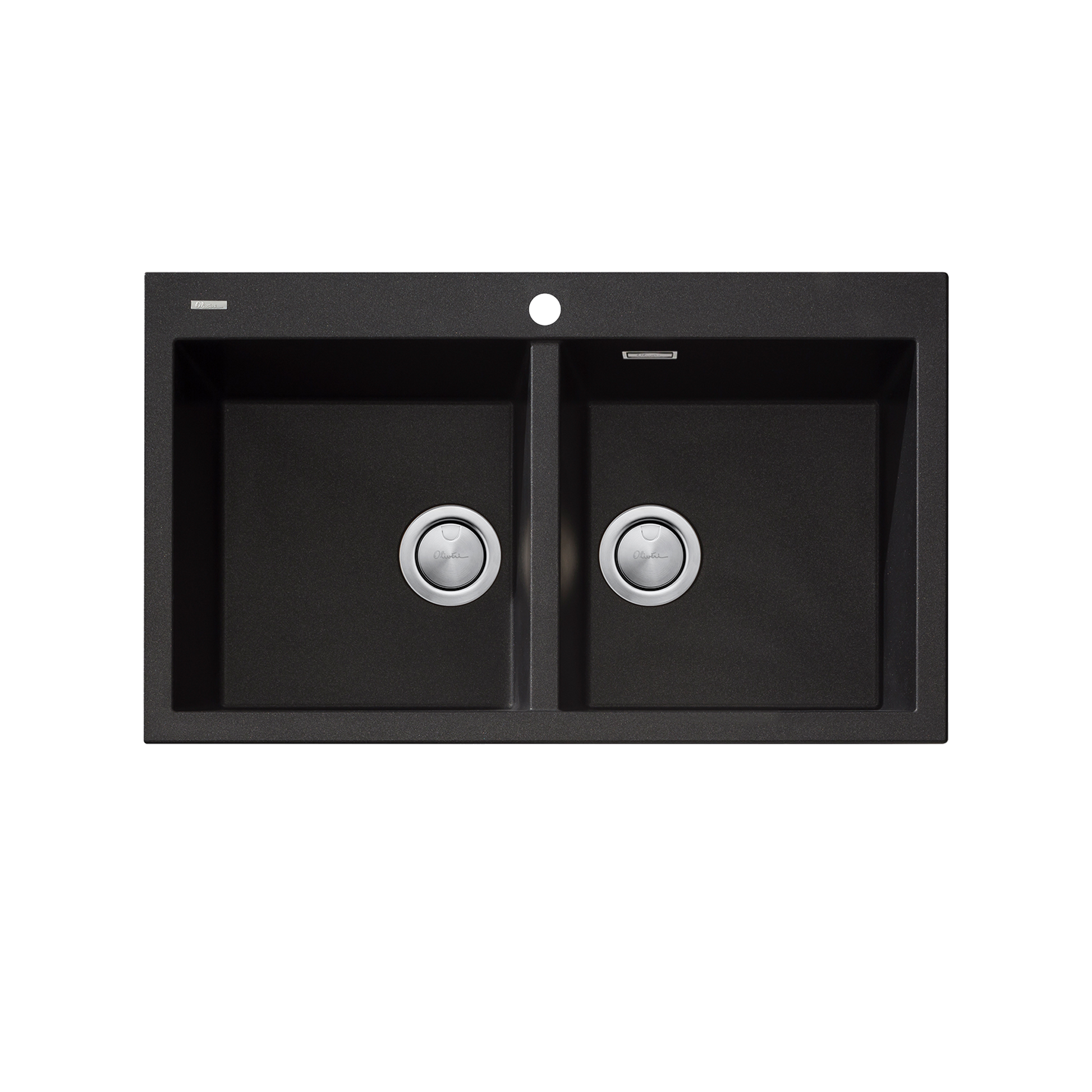 Santorini Double Bowl Topmount Sink