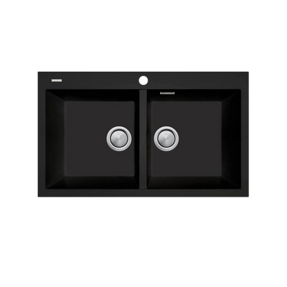 Santorini Double Bowl Topmount Sink