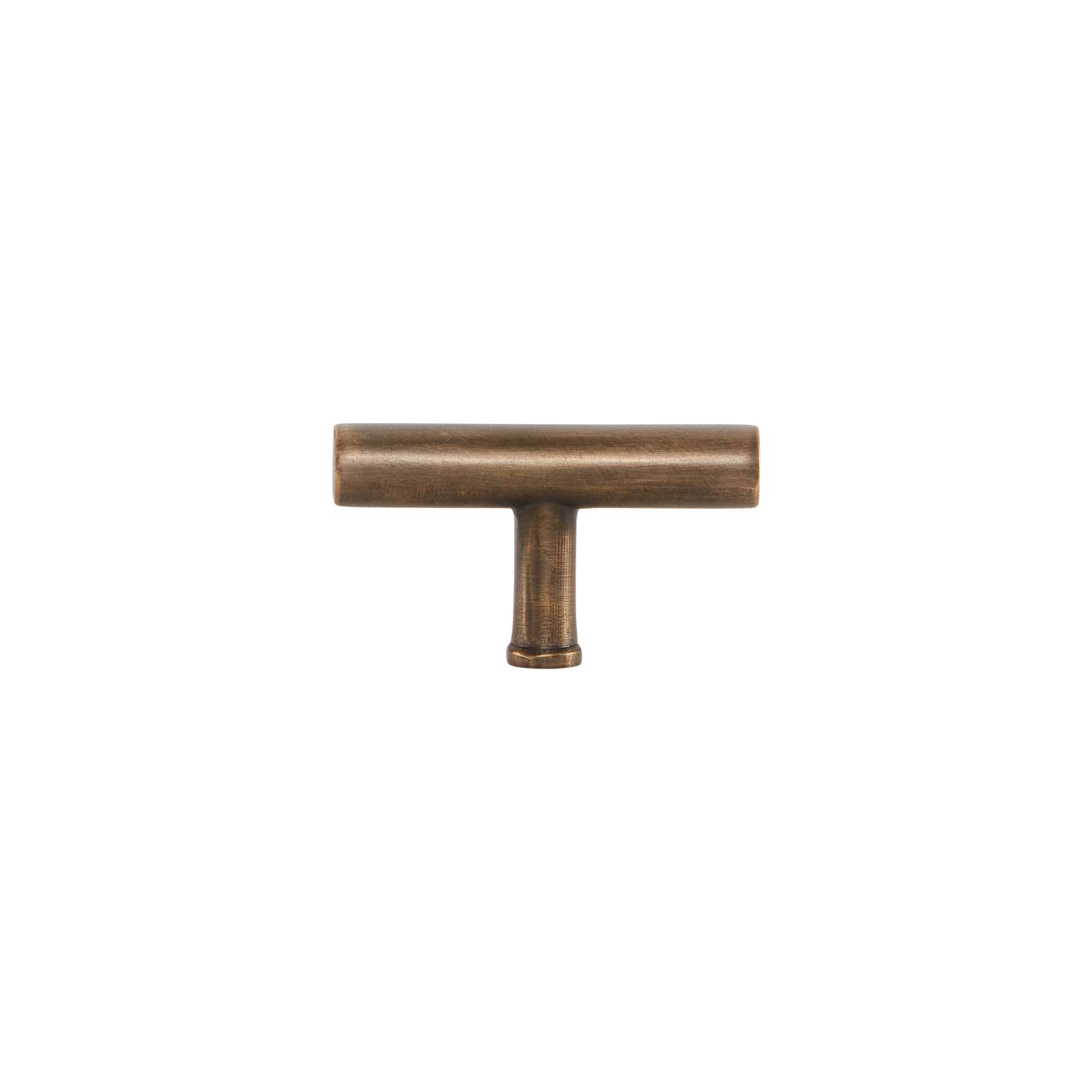 Momo Strano T Knob 60mm in Antique Brass (1)