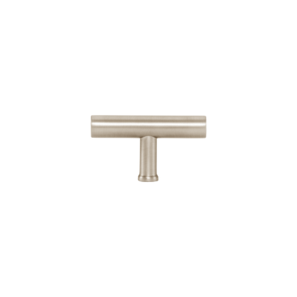 Momo Strano T Knob 60mm in Dull Brushed Nickel (1)