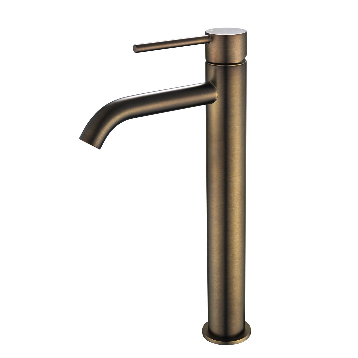 Star Mini High Rise Basin Mixer Curved Spout
