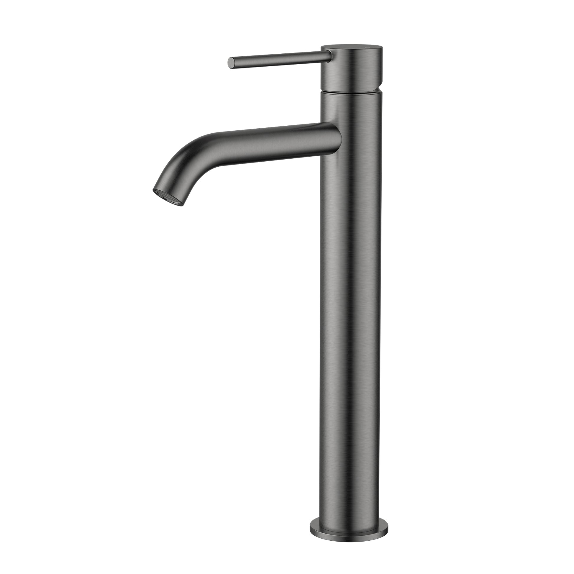 Star Mini High Rise Basin Mixer Curved Spout